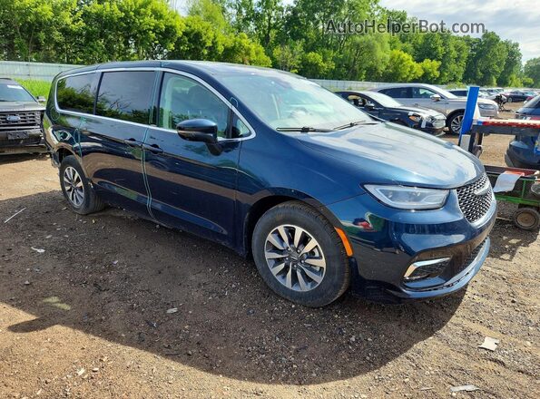 2C4RC1L74NR228318 2022 CHRYSLER PACIFICA Blue წინა მარჯვენა