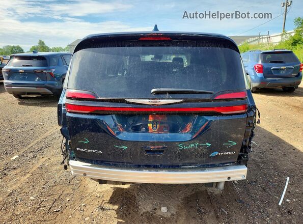 2C4RC1L74NR228318 2022 CHRYSLER PACIFICA Blue უკანა ხედი