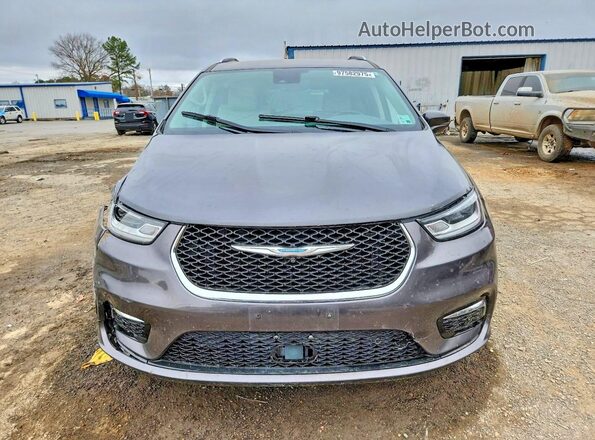 2C4RC1L76MR581156 2021 CHRYSLER PACIFICA Gray წინა ხედი