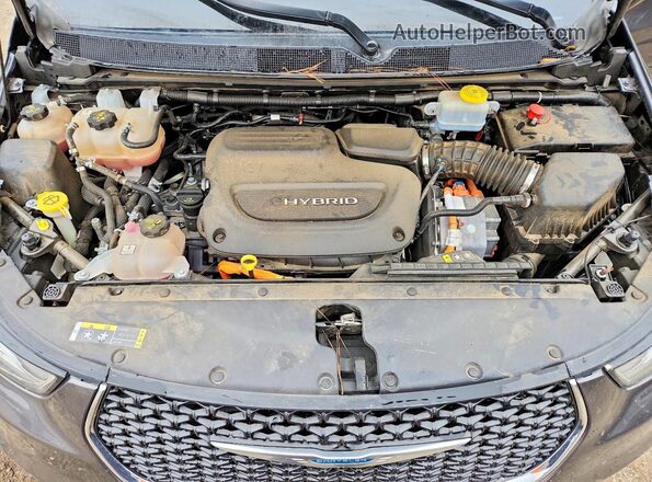 2C4RC1L76MR581156 2021 CHRYSLER PACIFICA Gray ძრავის განყოფილების ხედი