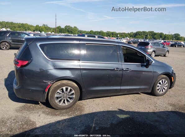 2C4RC1L76MR594716 2021 CHRYSLER PACIFICA Black Вид задньої частини салону
