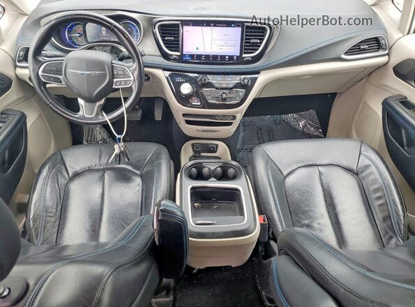 2C4RC1L77MR599343 2021 CHRYSLER PACIFICA White Dashboard view