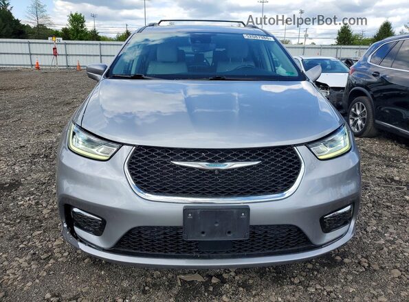 2C4RC1L7XMR591477 2021 CHRYSLER PACIFICA Серебряный Вид спереди
