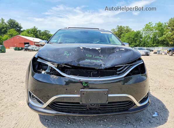 2C4RC1N70JR144830 2018 CHRYSLER PACIFICA Black Вид спереду