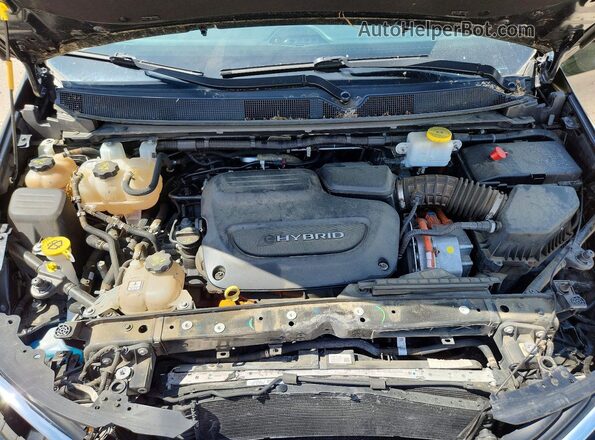 2C4RC1N70JR144830 2018 CHRYSLER PACIFICA Black Вид підкапотного простору