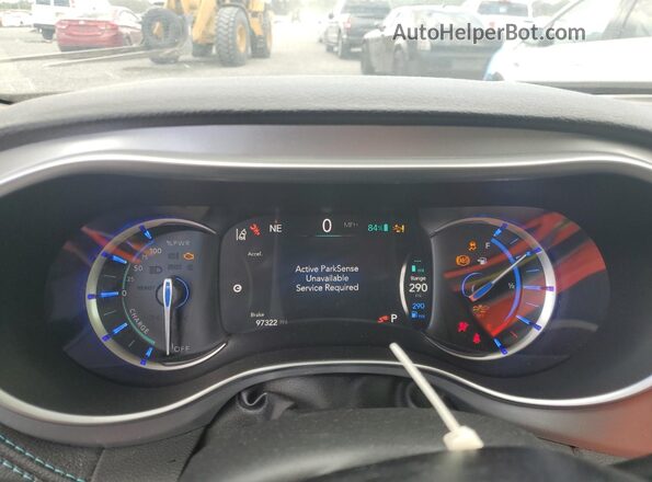 2C4RC1N71KR705912 2019 CHRYSLER PACIFICA Red Instrument cluster view