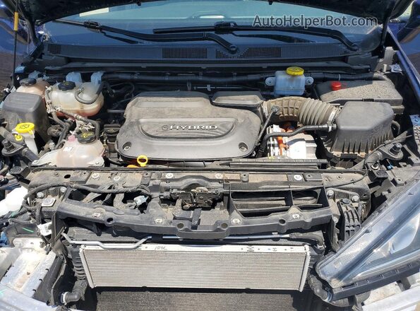 2C4RC1N72LR112190 2020 CHRYSLER PACIFICA Blue Engine compartment view