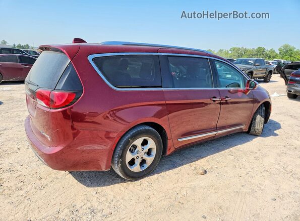 2C4RC1N76HR753799 2017 CHRYSLER PACIFICA Burgundy Tył prawy