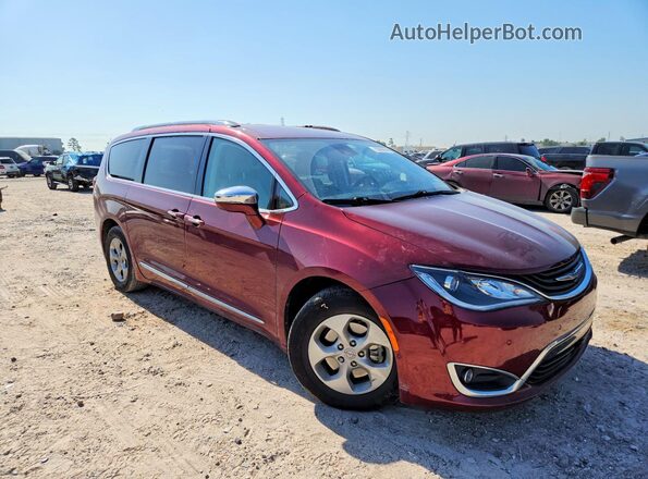 2C4RC1N76HR753799 2017 CHRYSLER PACIFICA Burgundy Przód prawy