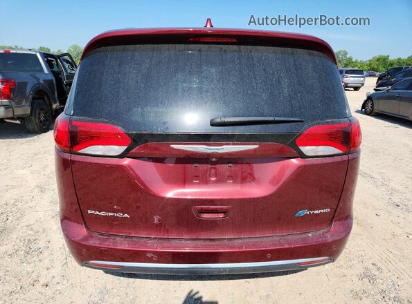 2C4RC1N76HR753799 2017 CHRYSLER PACIFICA Burgundy Widok z tyłu