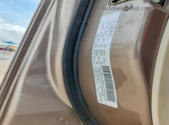 2C4RC1N77JR105569 2018 CHRYSLER PACIFICA Tan Vista de la etiqueta del VIN