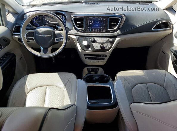 2C4RC1N77KR741636 2019 CHRYSLER PACIFICA White Vista del salpicadero
