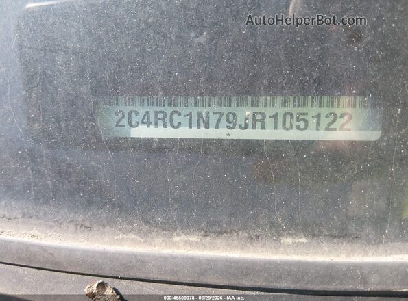 2C4RC1N79JR105122 2018 CHRYSLER PACIFICA Black 