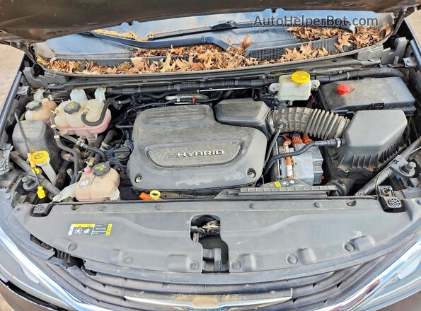 2C4RC1N7XJR105078 2018 CHRYSLER PACIFICA Gray Սալոնի հետևի տեսք