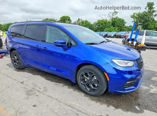 2C4RC1S72MR590583 2021 CHRYSLER PACIFICA Синий 