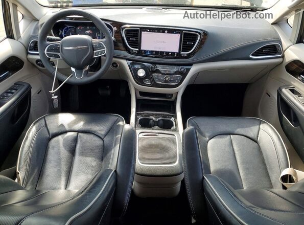 2C4RC1S75PR622687 2023 CHRYSLER PACIFICA Black Вид панелі приладів