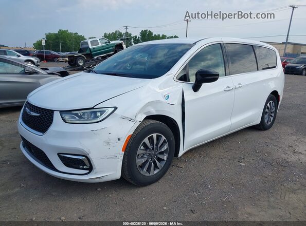 2C4RC1S75RR118272 2024 CHRYSLER PACIFICA White წინა მარცხენა ხედი სამი მეოთხედიდან