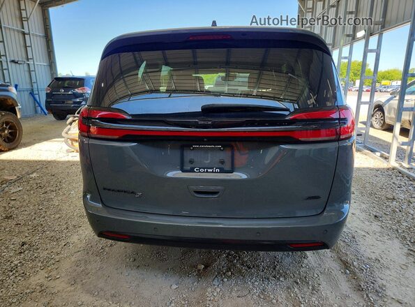 2C4RC3BG2PR523398 2023 CHRYSLER PACIFICA Gray Հետևի տեսք