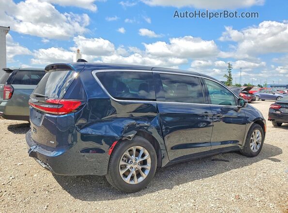 2C4RC3BG9PR619111 2023 CHRYSLER PACIFICA Синий Задняя правая четверть
