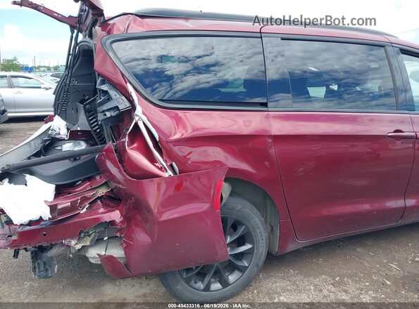 2C4RC3BGXMR599804 2021 CHRYSLER PACIFICA Maroon Widok z przodu