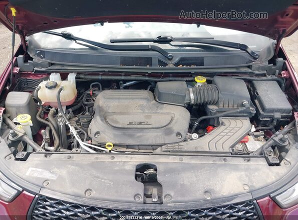 2C4RC3BGXMR599804 2021 CHRYSLER PACIFICA Maroon Widok z tyłu