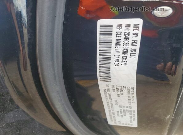 2C4RC3BGXRR131370 2024 CHRYSLER PACIFICA Black VIN կոդի պիտակի տեսք