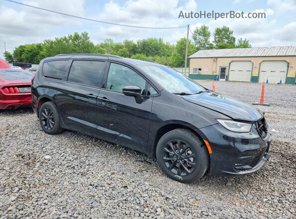 2C4RC3FG4MR502171 2021 CHRYSLER PACIFICA Black Przód prawy