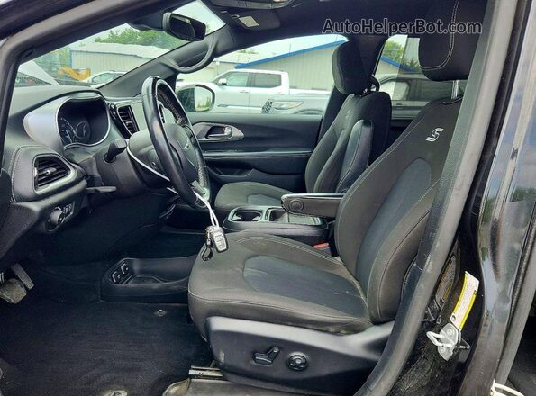 2C4RC3FG4MR502171 2021 CHRYSLER PACIFICA Black Widok wnętrza z przodu