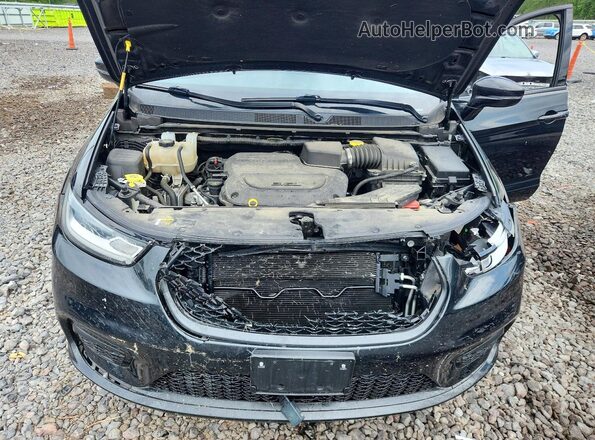 2C4RC3FG4MR502171 2021 CHRYSLER PACIFICA Black Widok komory silnika