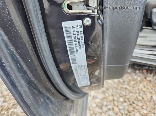2C4RC3FG4MR502171 2021 CHRYSLER PACIFICA Black Widok naklejki z numerem VIN