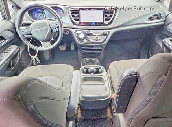 2C4RC3FG4MR502171 2021 CHRYSLER PACIFICA Black Widok deski rozdzielczej