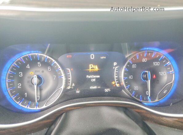 2C4RC3GG0NR135236 2022 CHRYSLER PACIFICA Gray ხელსაწყოთა პანელის ხედი