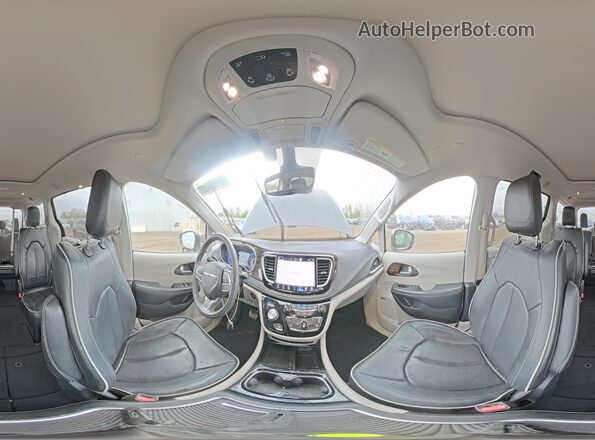 2C4RC3GG0NR135236 2022 CHRYSLER PACIFICA Gray სალონის 360-გრადუსიანი ხედი