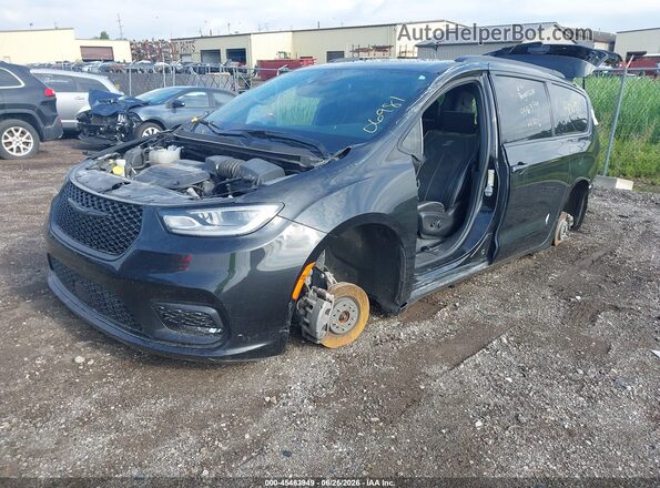 2C4RC3GG0PR506981 2023 CHRYSLER PACIFICA Black Передня ліва чверть