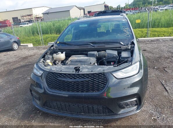 2C4RC3GG0PR506981 2023 CHRYSLER PACIFICA Black Вид панелі приладів