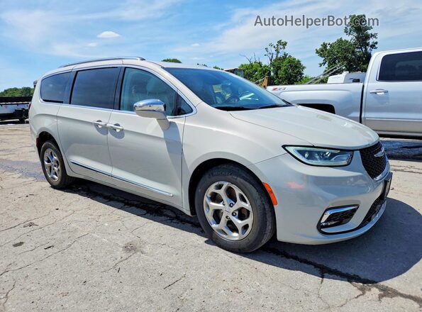 2C4RC3GG5MR581767 2021 CHRYSLER PACIFICA Белый Передняя правая четверть