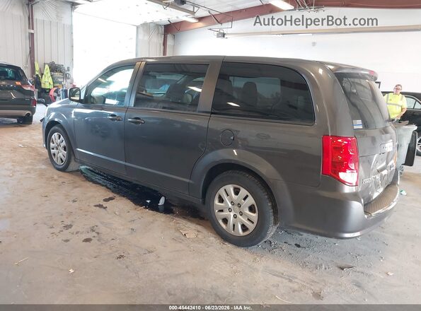 2C4RDGBG1JR231706 2018 DODGE GRAND CARAVAN Gray უკანა მარცხენა
