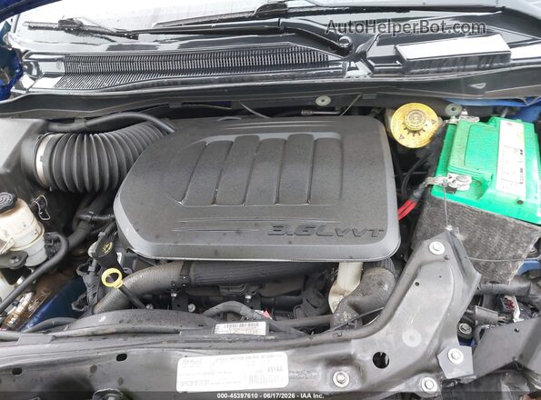 2C4RDGBG2LR247349 2020 DODGE GRAND CARAVAN Blue Vista trasera