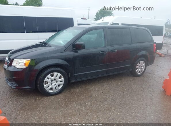 2C4RDGBG7GR100594 2016 DODGE GRAND CARAVAN Black 