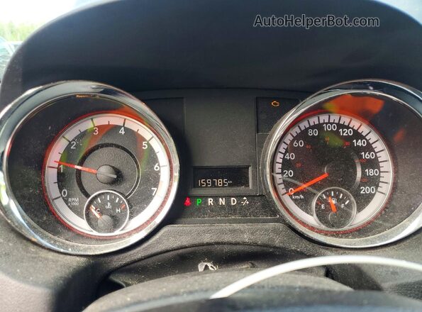 2C4RDGBG7GR102250 2016 DODGE GRAND Gray ხელსაწყოთა პანელის ხედი