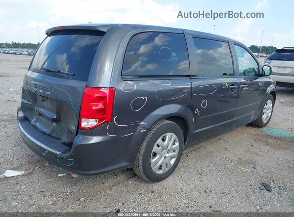 2C4RDGBG7GR318311 2016 DODGE GRAND CARAVAN Black Հետևի աջ