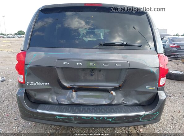 2C4RDGBG7GR318311 2016 DODGE GRAND CARAVAN Black Դիմացի տեսք