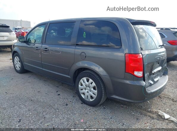 2C4RDGBG7GR318311 2016 DODGE GRAND CARAVAN Black Հետևի ձախ