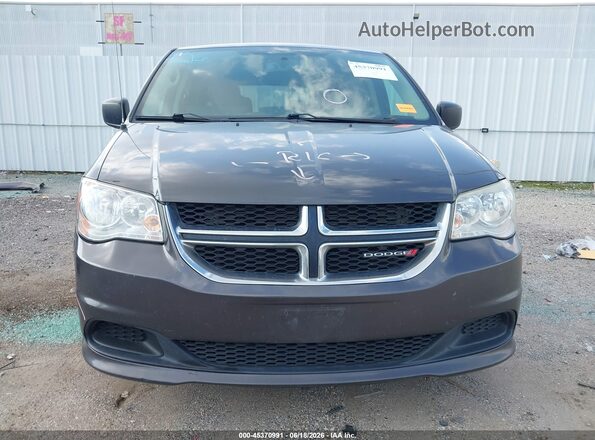 2C4RDGBG7GR318311 2016 DODGE GRAND CARAVAN Black Սարքավորումների վահանակի տեսք