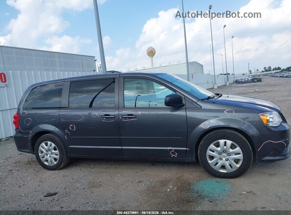 2C4RDGBG7GR318311 2016 DODGE GRAND CARAVAN Black Սալոնի հետևի տեսք