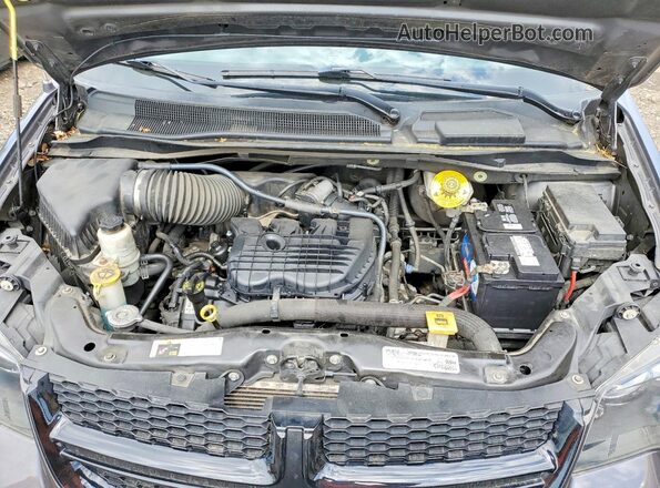 2C4RDGBG7GR359795 2016 DODGE GRAND Charcoal Vista del compartimento del motor