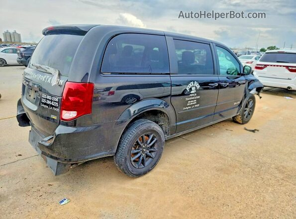 2C4RDGBG7GR372109 2016 DODGE GRAND Black Задня права чверть