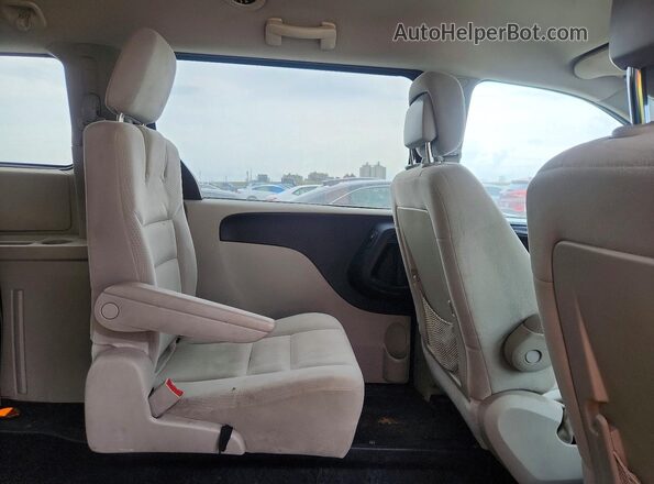 2C4RDGBG7GR372109 2016 DODGE GRAND Black Вид задньої частини салону