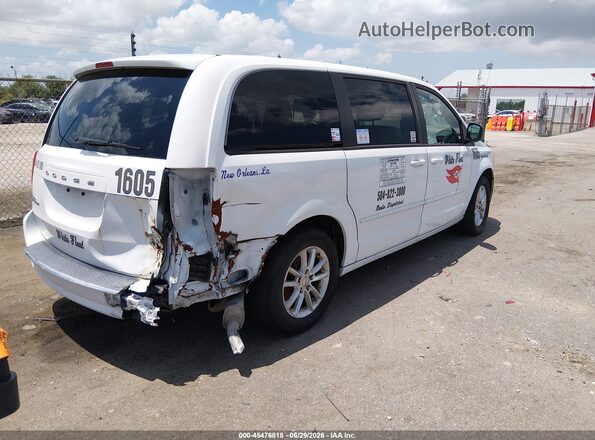 2C4RDGBG7HR607190 2017 DODGE GRAND CARAVAN White Задня права чверть