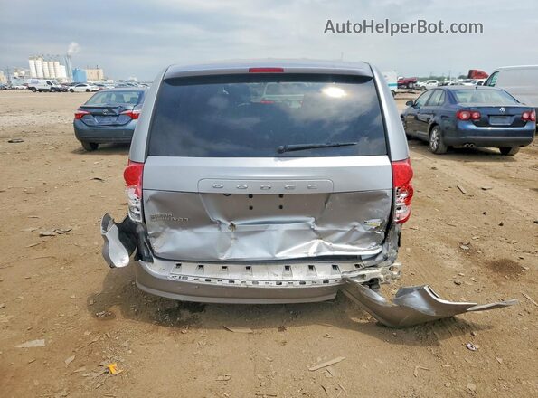 2C4RDGBG7JR209824 2018 DODGE GRAND Silver უკანა ხედი